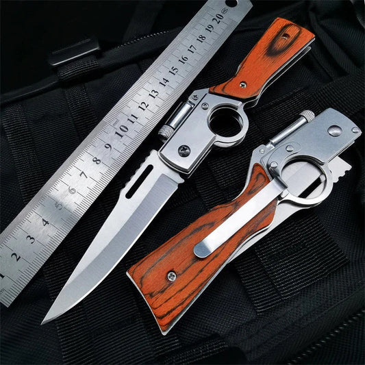 🎅New year Sale🎁Outdoor Stainless Steel Portable Floding Knife