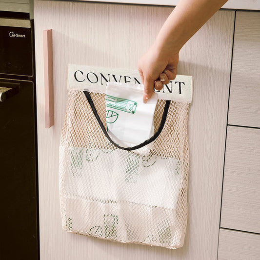 Multi- Functional Velcro Mesh Bag