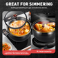 Large Capacity Micro-Pressure Enamel Soup Pot