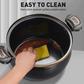 Large Capacity Micro-Pressure Enamel Soup Pot
