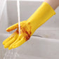 Highly flexible PVC gloves for cleaning in the kitchen and around the house