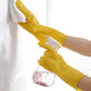 Highly flexible PVC gloves for cleaning in the kitchen and around the house