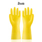 Highly flexible PVC gloves for cleaning in the kitchen and around the house