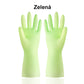 Highly flexible PVC gloves for cleaning in the kitchen and around the house