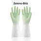 Highly flexible PVC gloves for cleaning in the kitchen and around the house