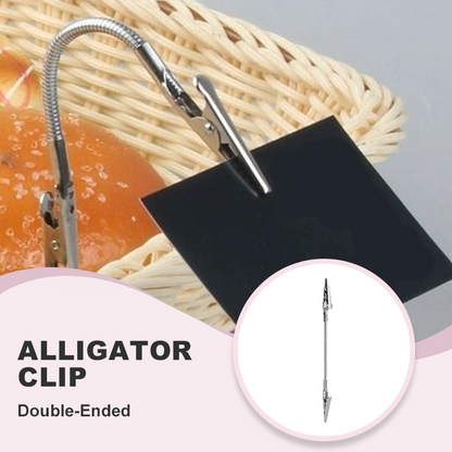 Metal Double-Ended Alligator Clip