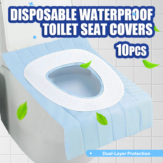 10PCS Disposable Waterproof Toilet Seat Covers
