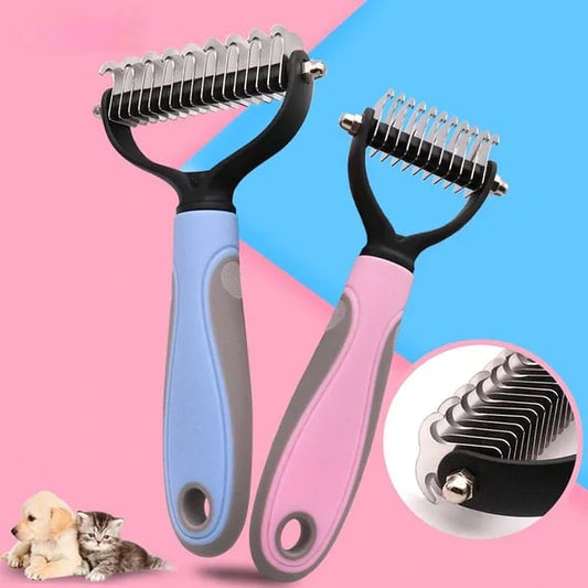 Fur brush for cats and dogs