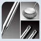 Versatile stainless steel pot cleaner with handl