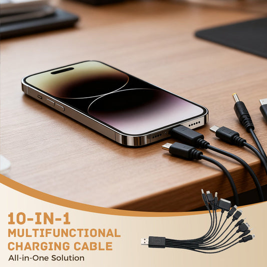 10-in-1 Multifunctional Charging Cable