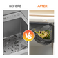 Triangular Magnetic Drain Basket