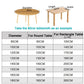 10pcs Elastic Disposable Tablecloth