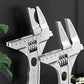 Reversible Wide-Opening Short-Handle Sink Wrench