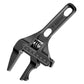Reversible Wide-Opening Short-Handle Sink Wrench