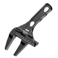 Reversible Wide-Opening Short-Handle Sink Wrench